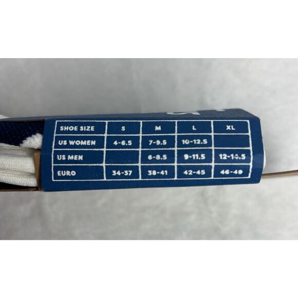 Brooks Texas 23 High Cushion Medium Ghost Crew Socks Men’s 6-8.5 Women’s 7-9.5 - Picture 4 of 7